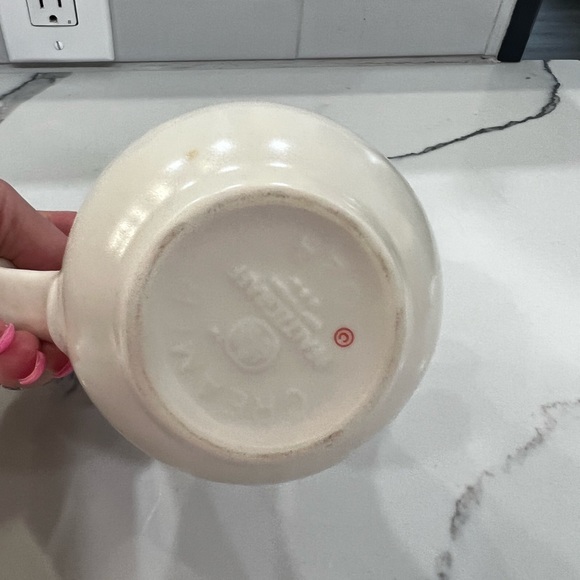 Pfaltzgraff Pottery Tea Rose Creamer, Pink Roses, 1 Cup Handled Server, Pitcher - Picture 2 of 9